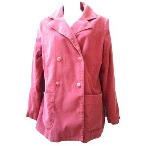 90s vintage HEALTH  pink corduroy jacket size 1